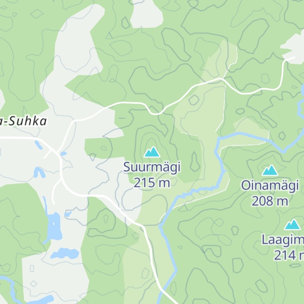 Map of Suurmägi