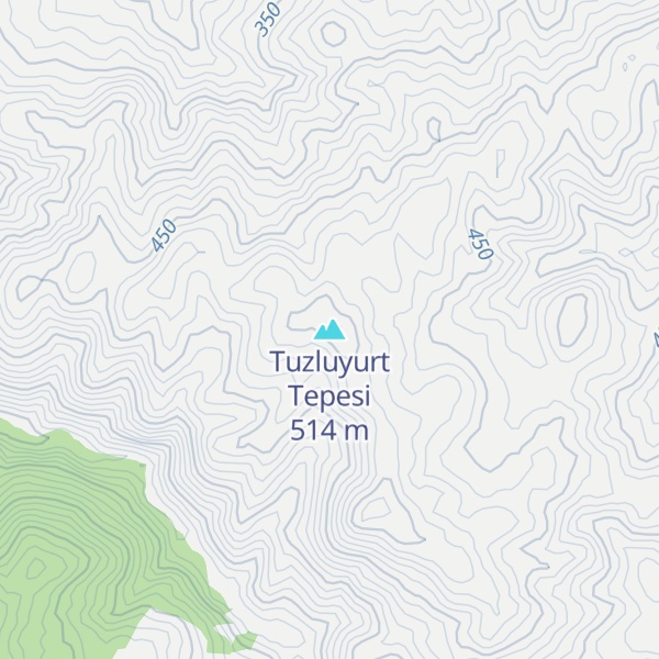 Map of Tuzluyurt Tepesi
