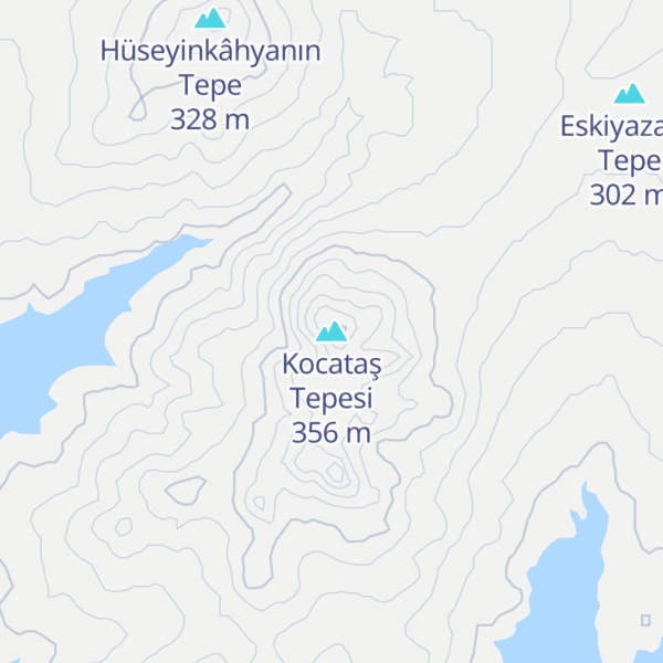 Map of Kocataş Tepesi