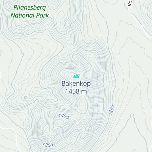 Map of Bakenkop