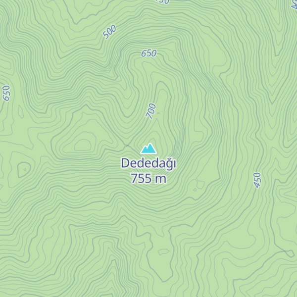 Map of Dededağı