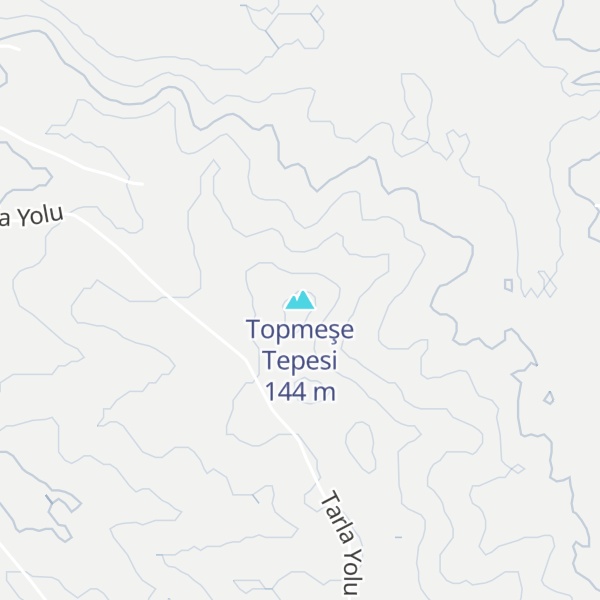 Map of Topmeşe Tepesi