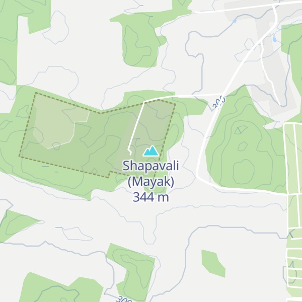 Map of Shapavali (Mayak)
