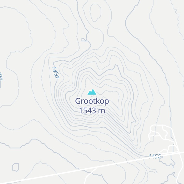 Map of Grootkop