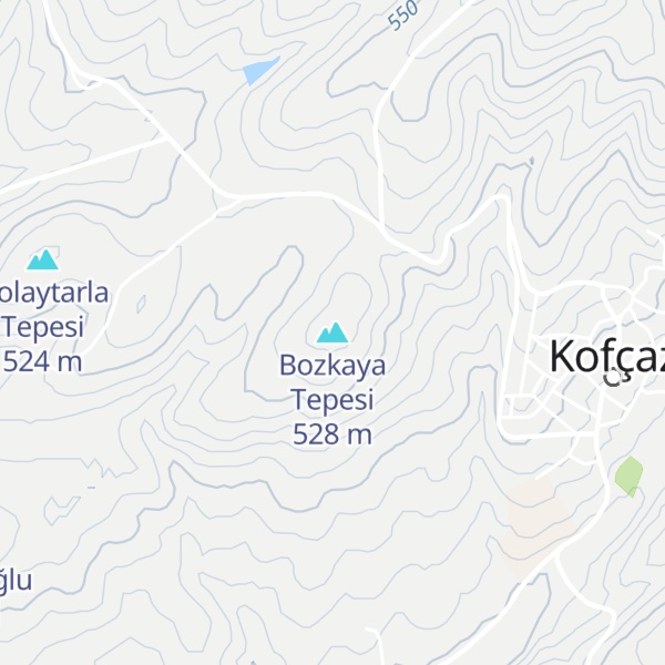 Map of Bozkaya Tepesi