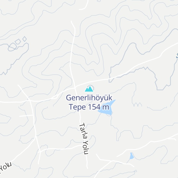 Map of Generlihöyük Tepe