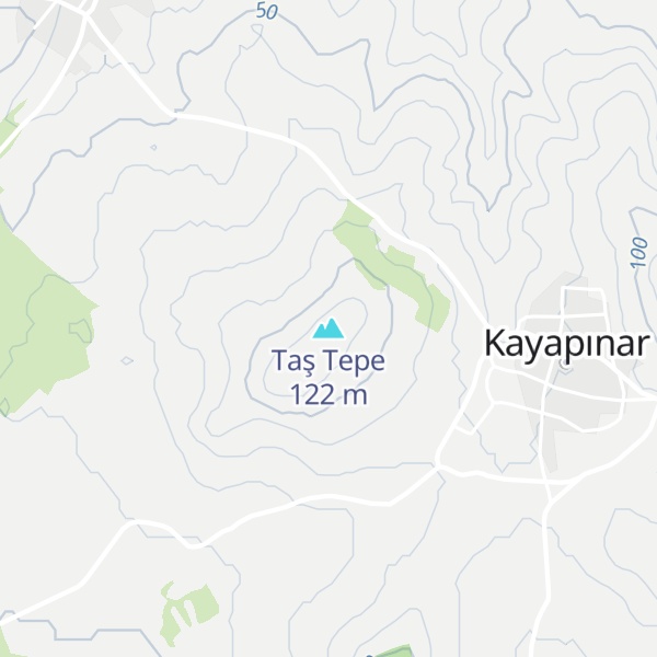 Map of Taş Tepe