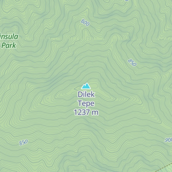 Map of Dilek Tepe