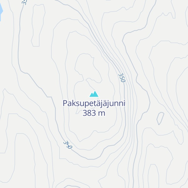 Map of Paksupetäjäjunni