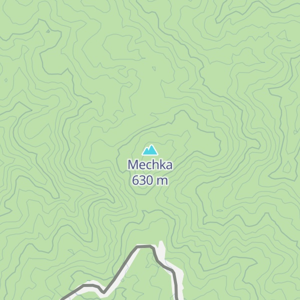 Map of Mechka