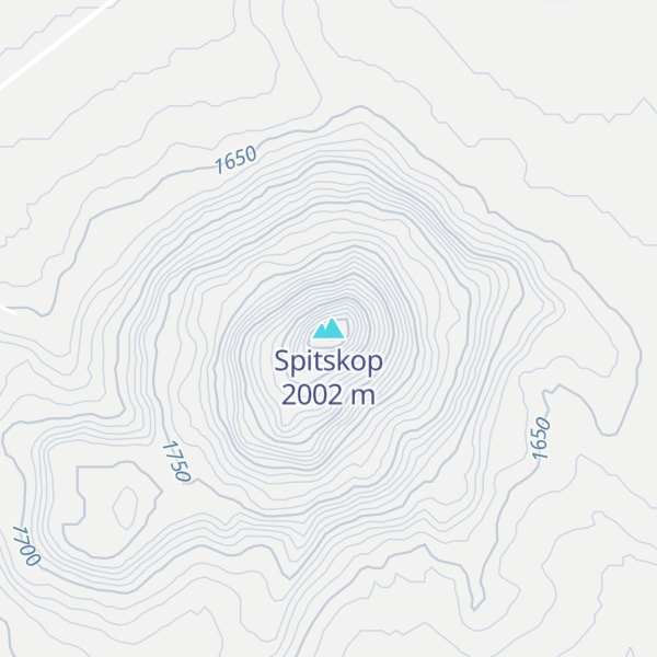 Map of Spitskop