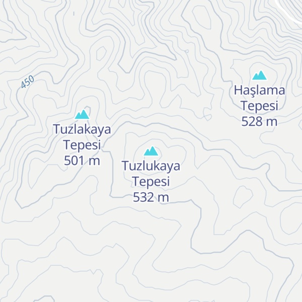 Map of Tuzlukaya Tepesi