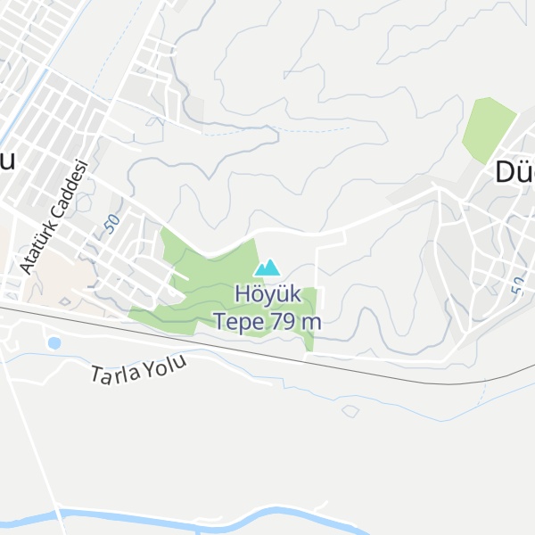 Map of Höyük Tepe