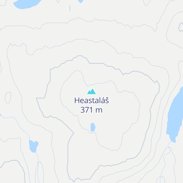 Map of Heastaláš