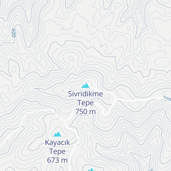 Map of Sivridikme Tepe