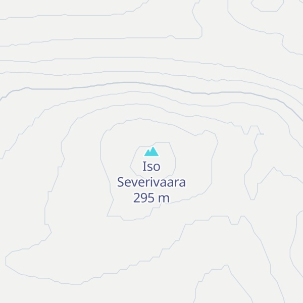 Map of Iso Severivaara