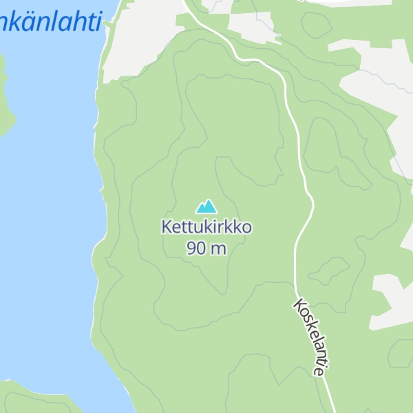 Map of Kettukirkko