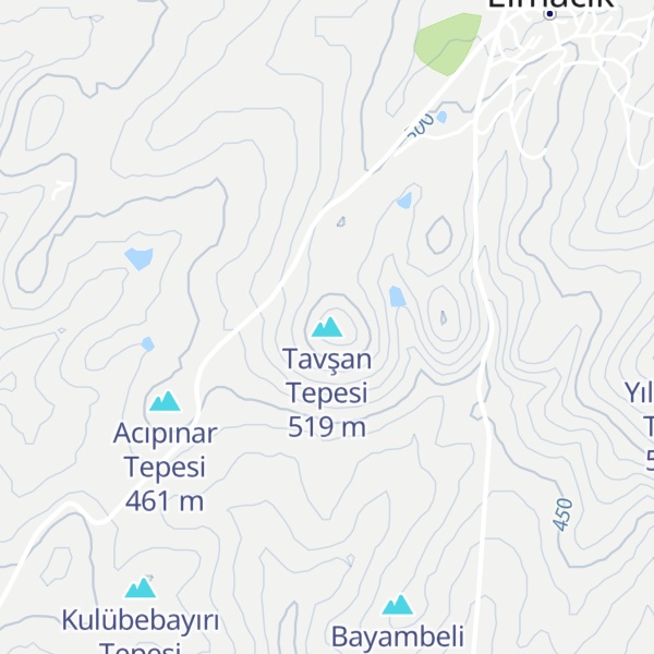 Map of Tavşan Tepesi