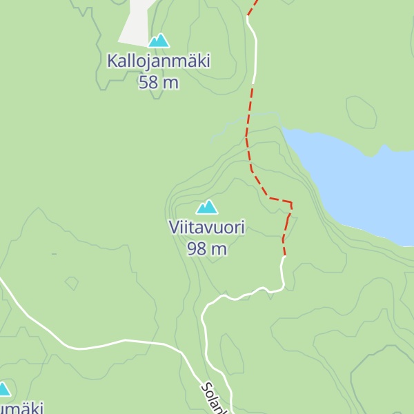 Map of Viitavuori