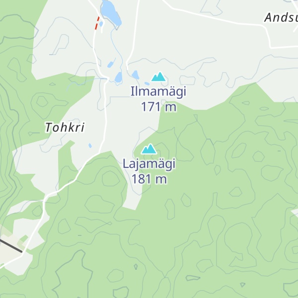 Map of Lajamägi