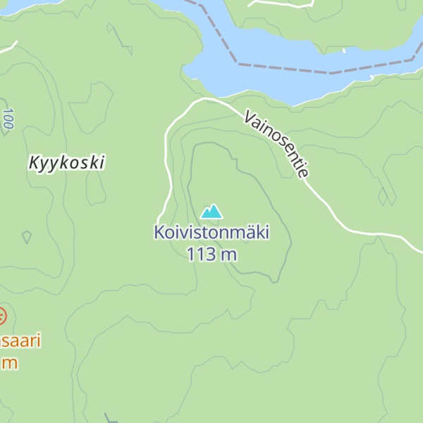 Map of Koivistonmäki