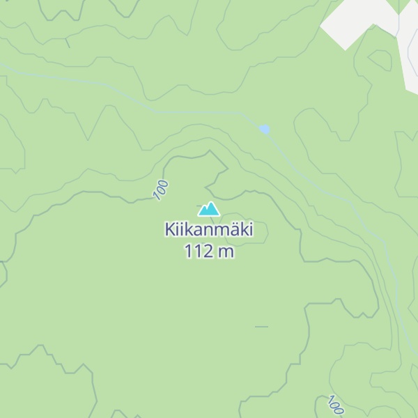 Map of Kiikanmäki