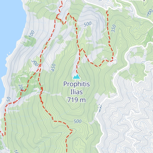 Map of Prophitis Ilias