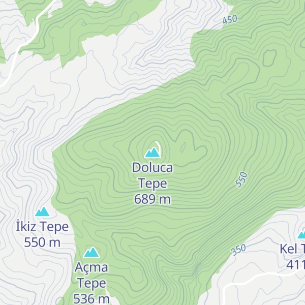 Map of Doluca Tepe