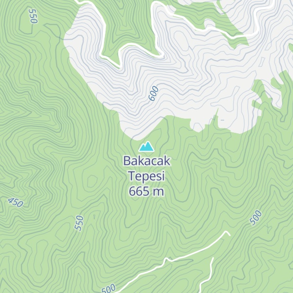 Map of Bakacak Tepesi