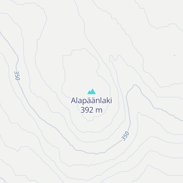 Map of Alapäänlaki