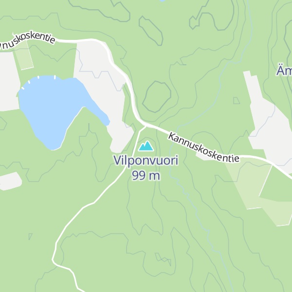 Map of Vilponvuori