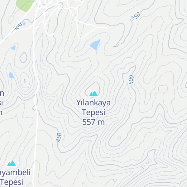 Map of Yılankaya Tepesi