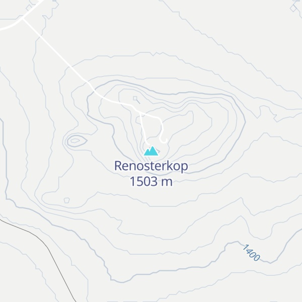 Map of Renosterkop