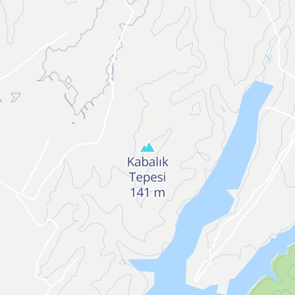 Map of Kabalık Tepesi