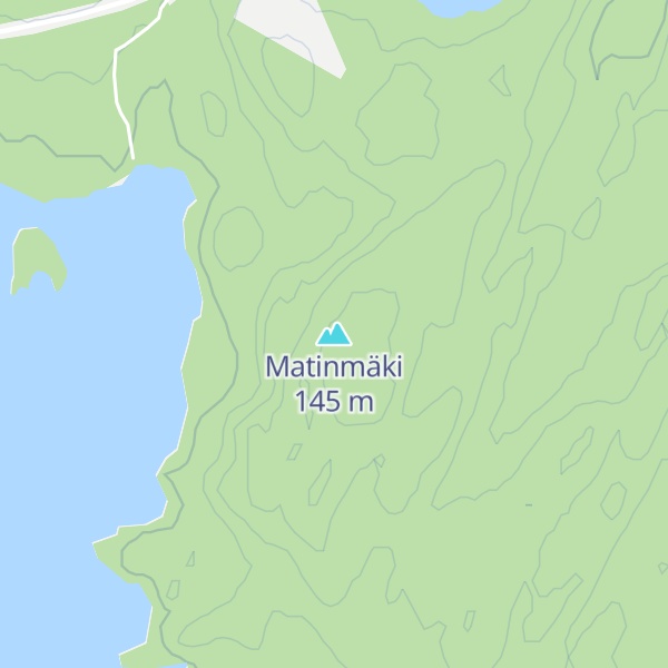 Map of Matinmäki