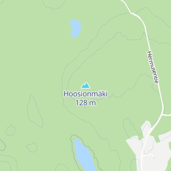 Map of Hoosionmäki