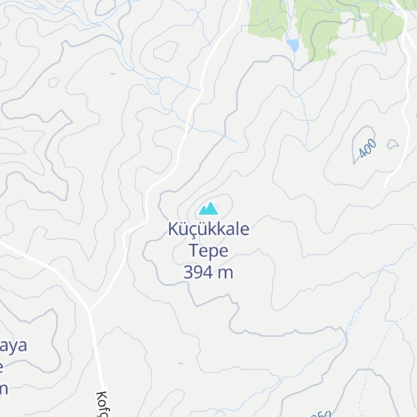 Map of Küçükkale Tepe