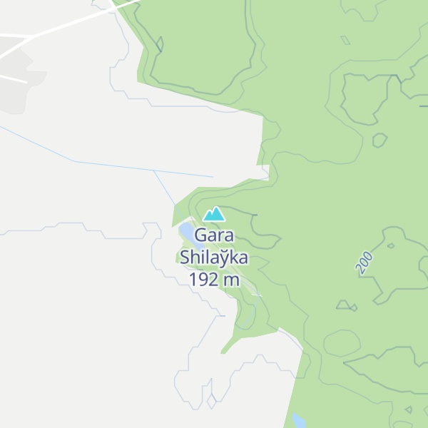 Map of Gara Shilaўka