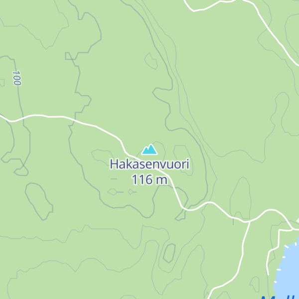 Map of Hakasenvuori