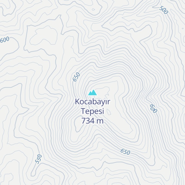 Map of Kocabayır Tepesi