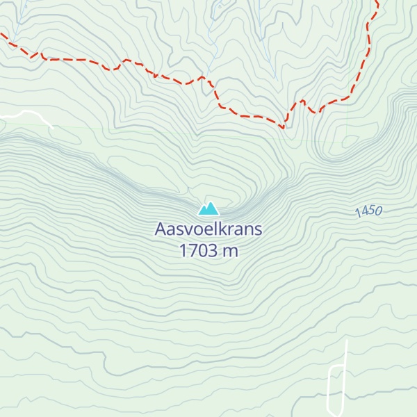 Map of Aasvoelkrans