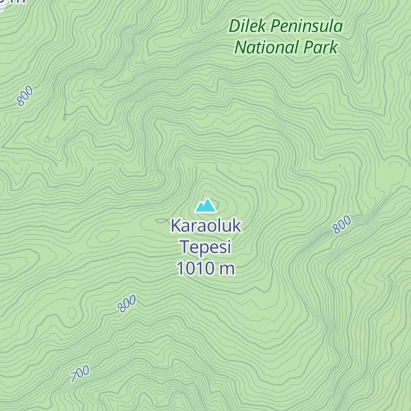 Map of Karaoluk Tepesi