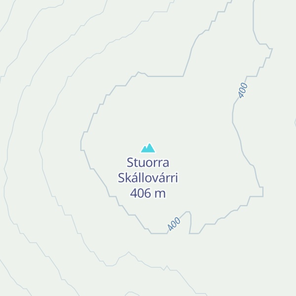 Map of Stuorra Skállovárri