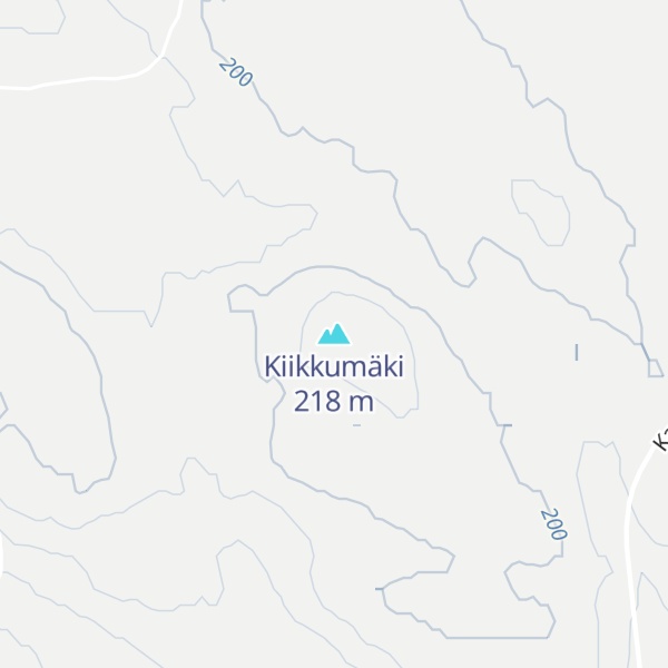 Map of Kiikkumäki