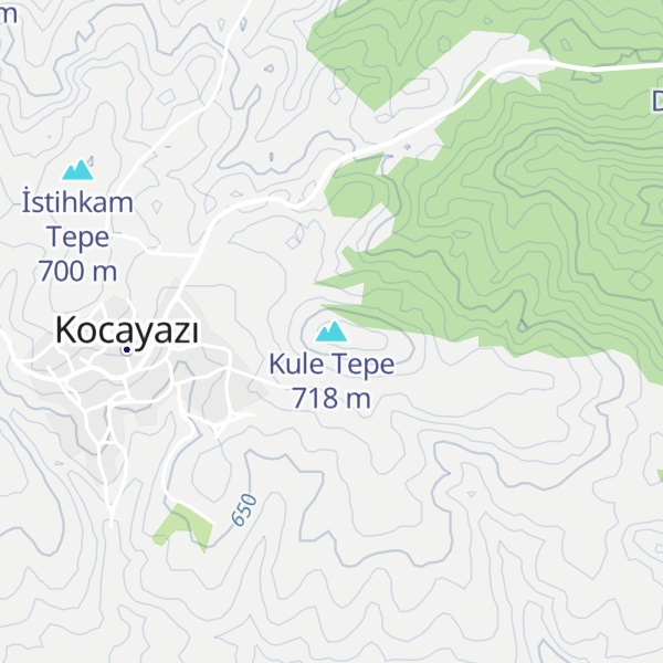 Map of Kule Tepe