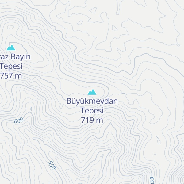 Map of Büyükmeydan Tepesi