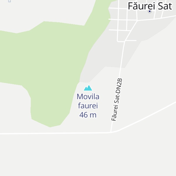 Map of Movila faurei