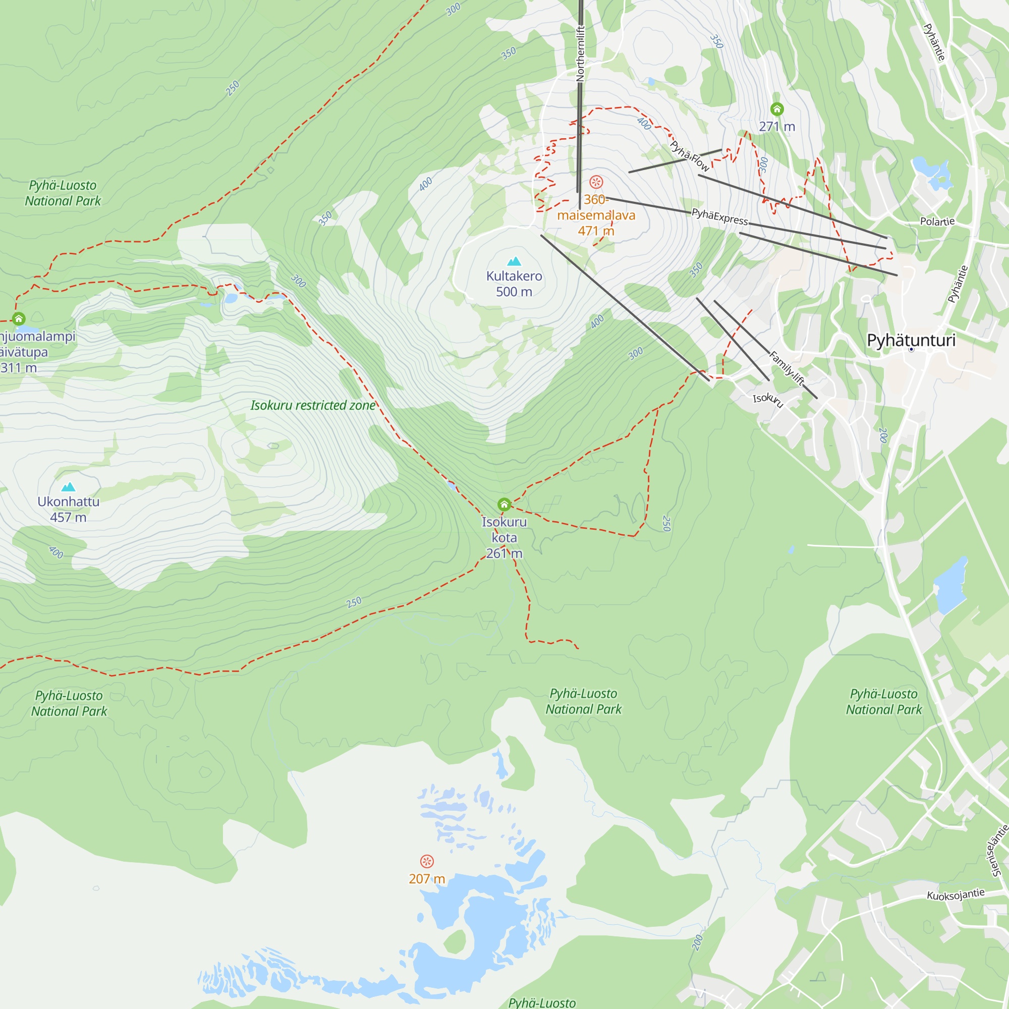 Isokuru kota map