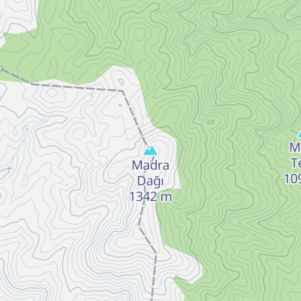Map of Madra Dağı