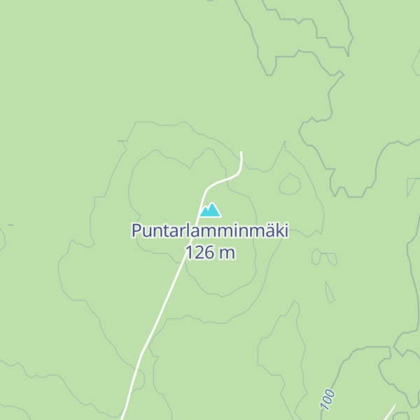 Map of Puntarlamminmäki